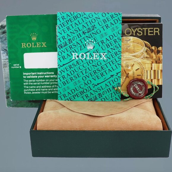 Sale! Ladies Black Rolex Dress 31mm Watch With BOX - Picture 3 of 5